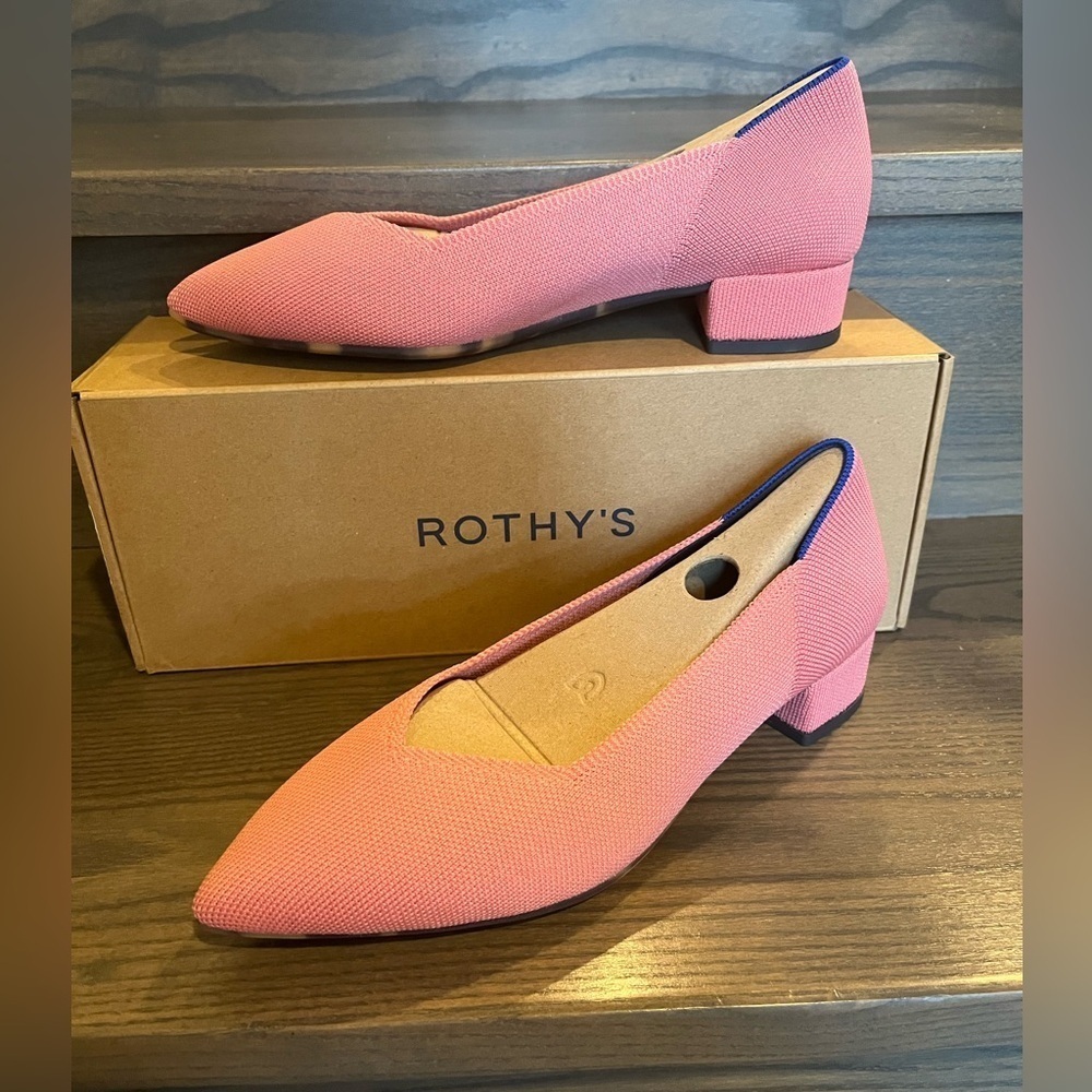 NWT Rothy's The High Point Comfort Heel Size 9